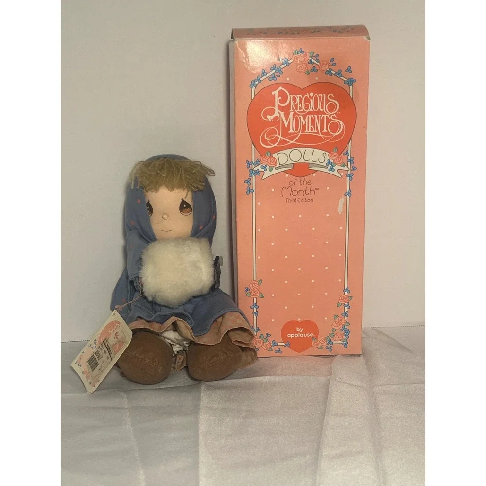 Precious Moments Dolls of the Month Third Edition Girl Doll with Box by Applause